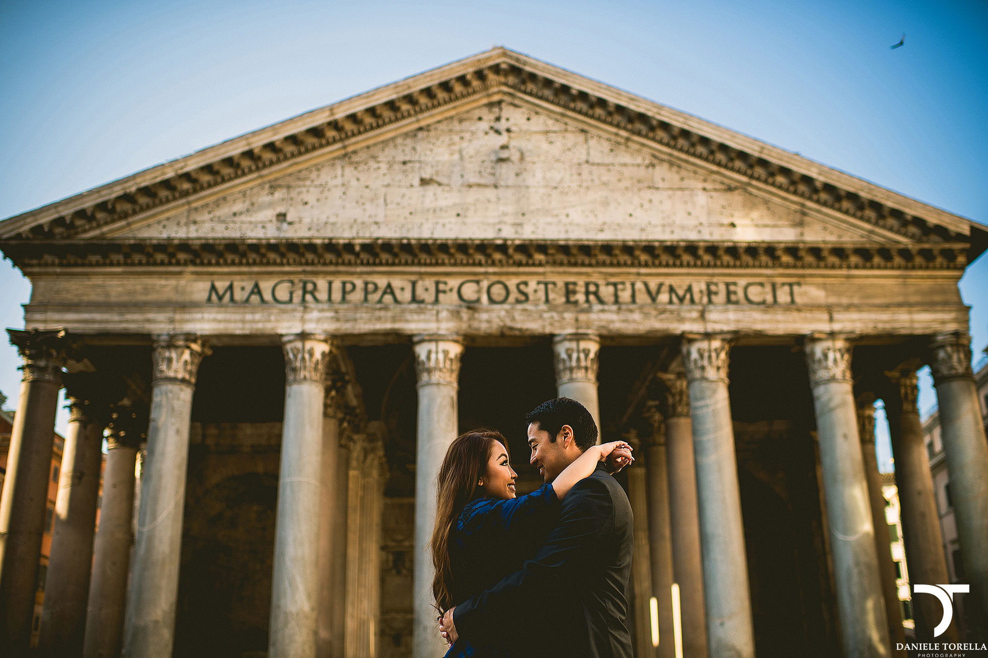Proposal wedding in rome