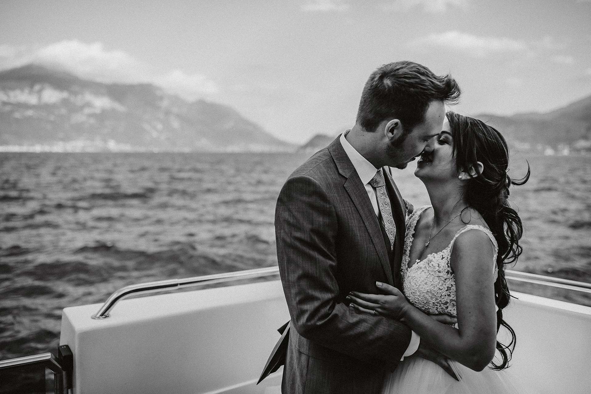 Wedding on a boat in Puglia
