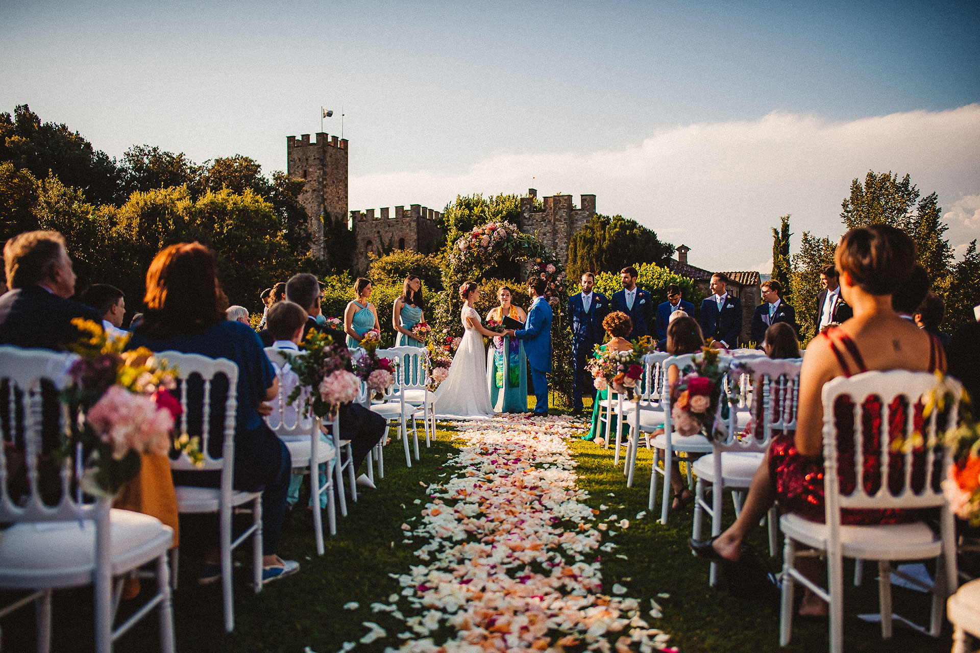 Wedding castello di montalto, Tuscany