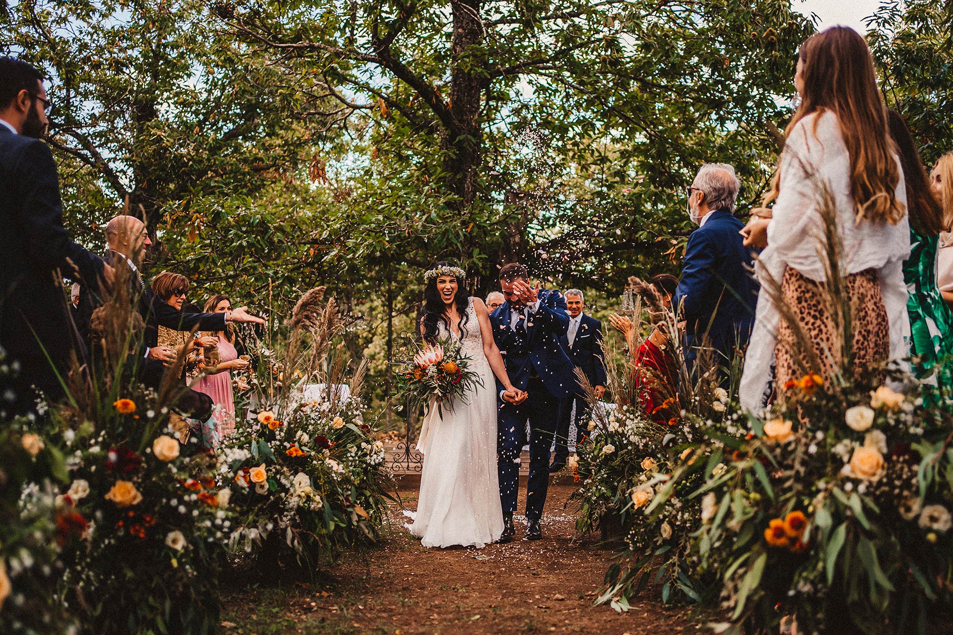 getting married in the woods