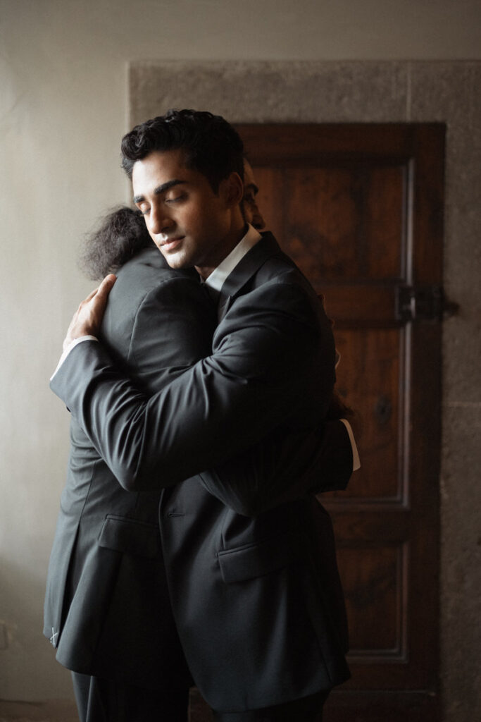 the wedding of Anirudh Pisharody jn italy