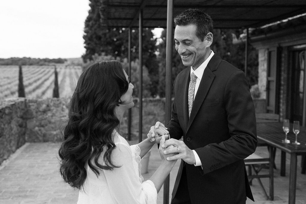 wedding at terre di nano tuscany