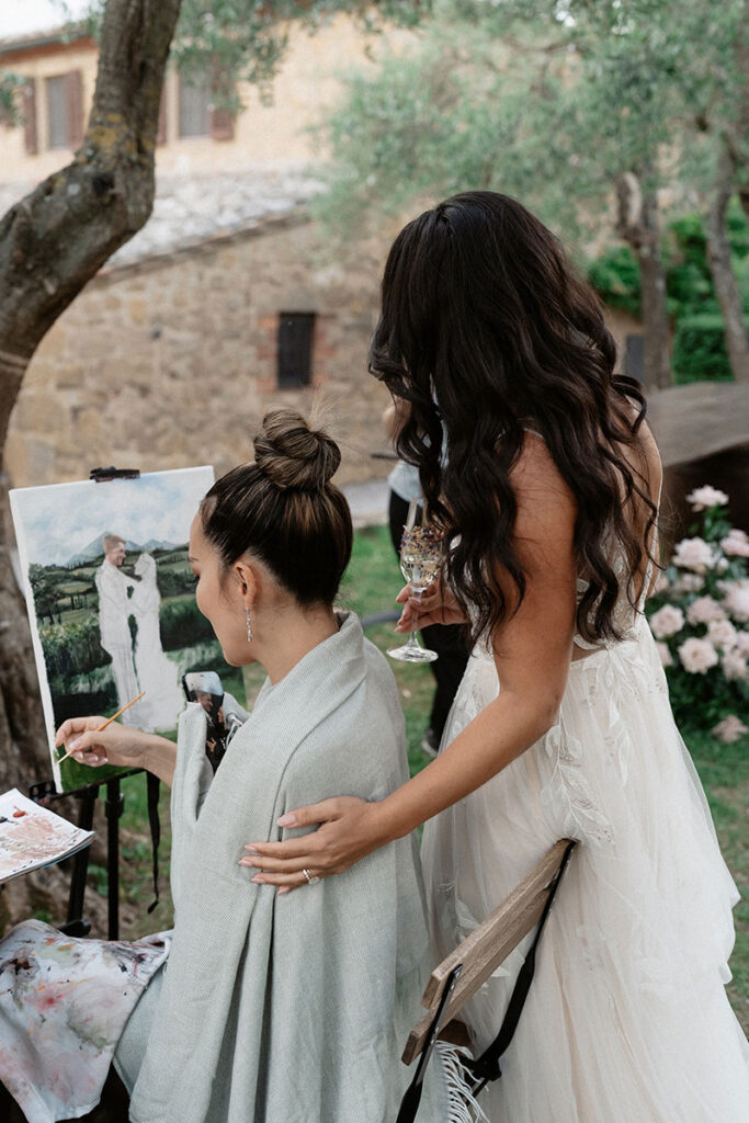 wedding at terre di nano tuscany