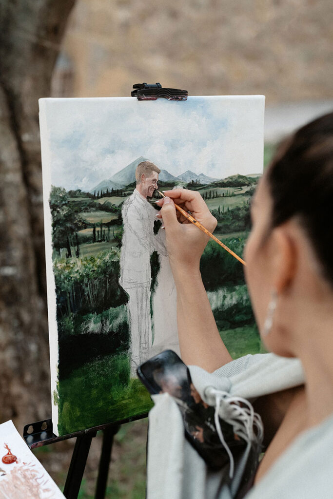 wedding at terre di nano tuscany
