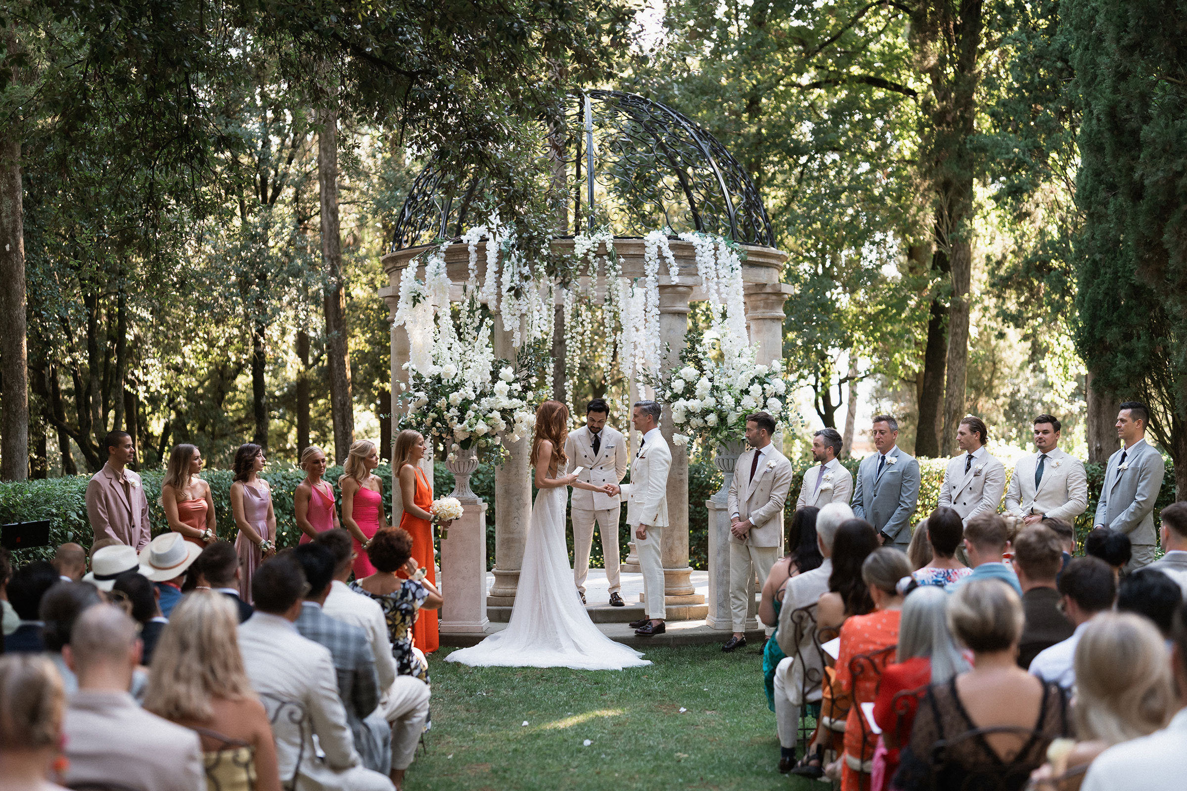 wedding at villa valentini bonaparte