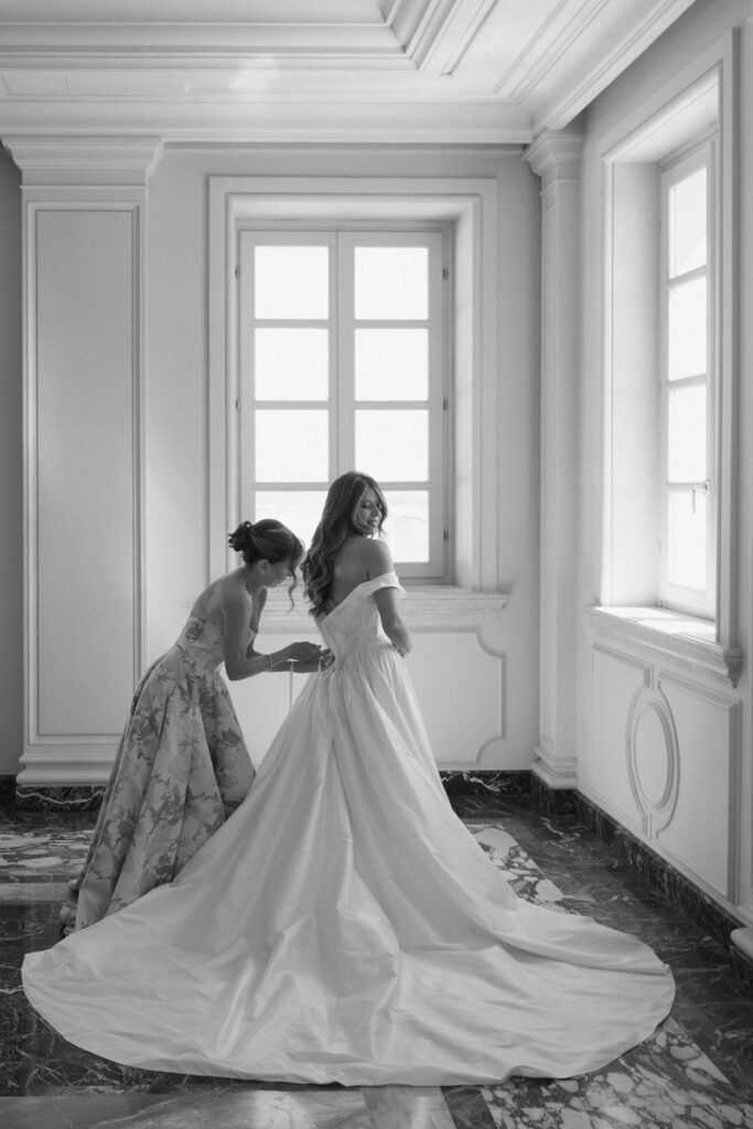 wedding at villa miani
