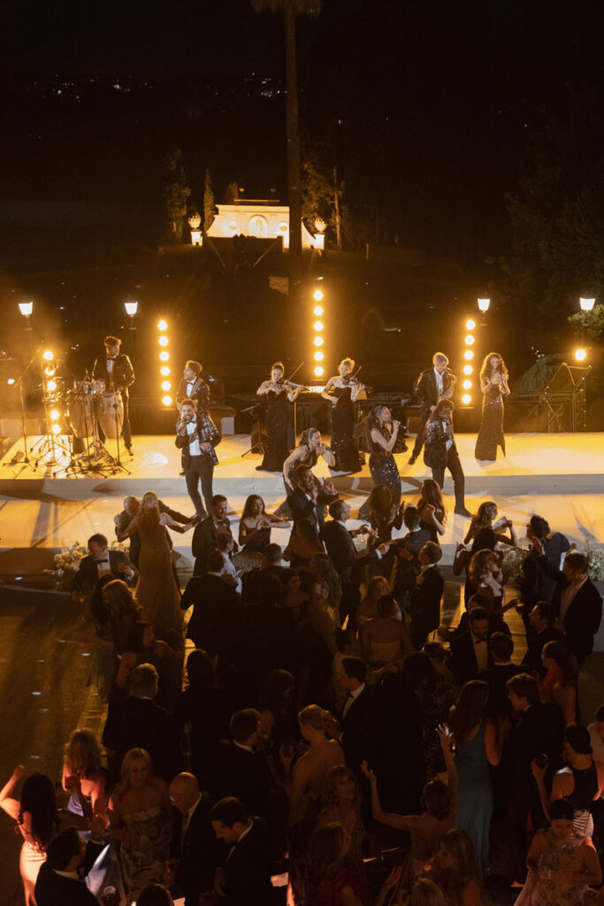 wedding at villa miani