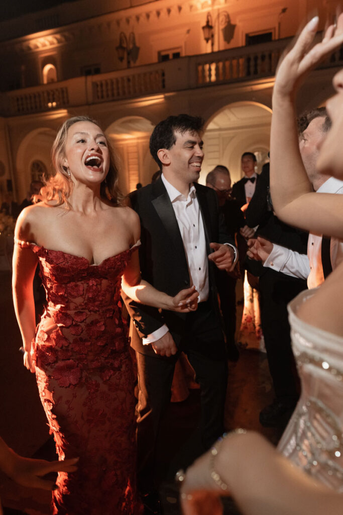 wedding at villa miani