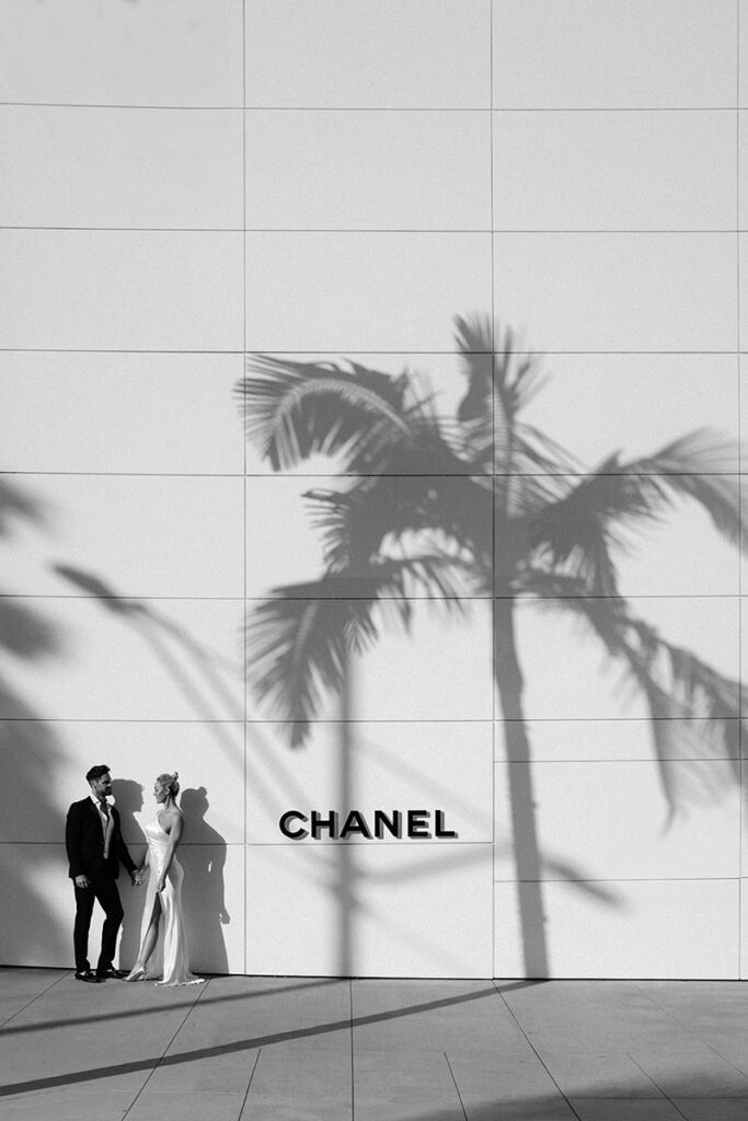 engagement session in beverly hills