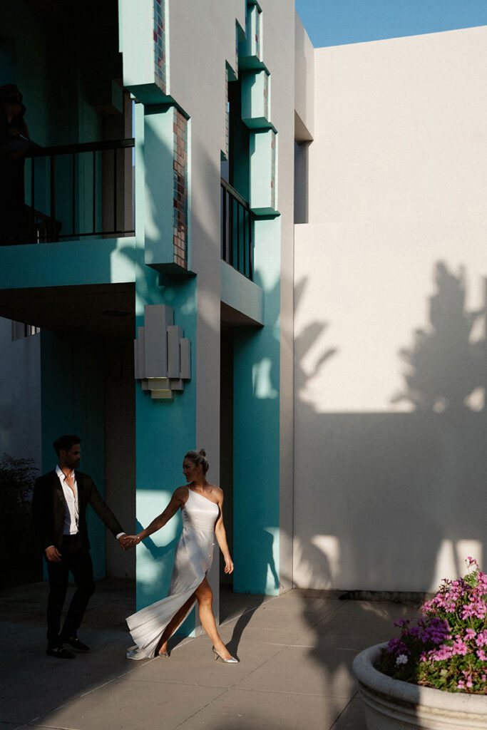 engagement session in beverly hills