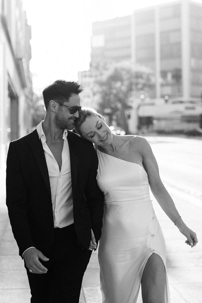 engagement session in beverly hills