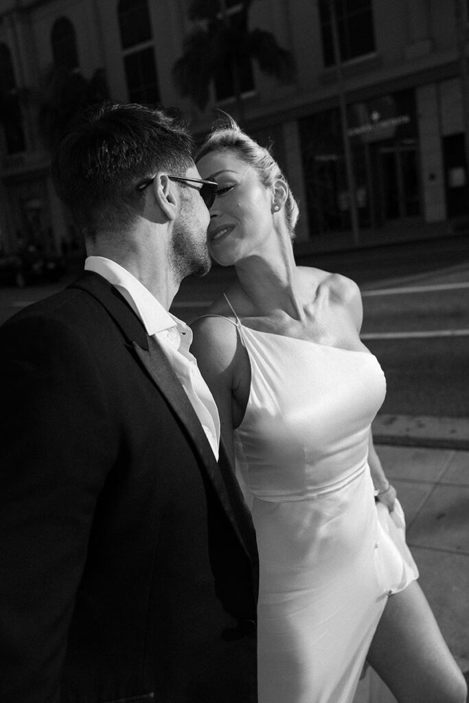 engagement session in beverly hills