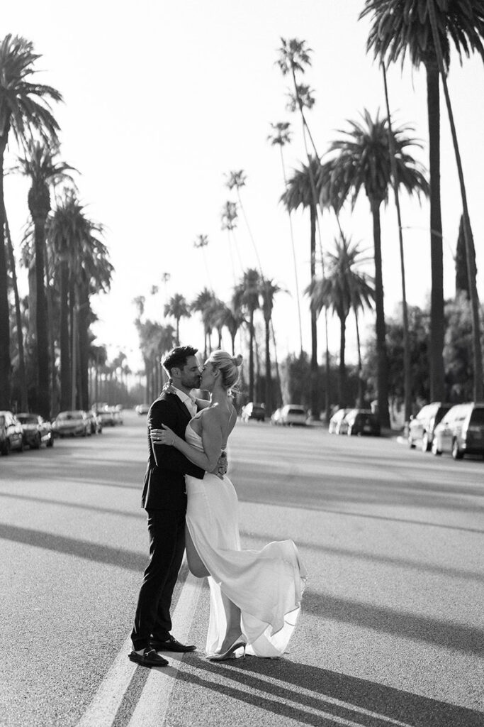 engagement session in beverly hills