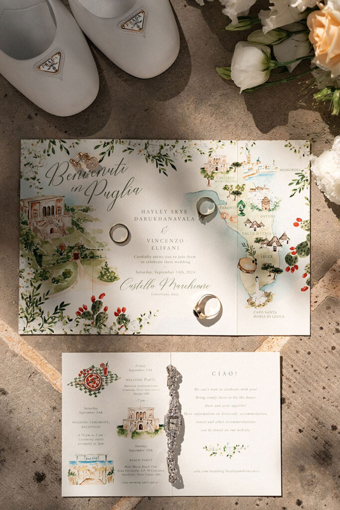 wedding at castello marchione puglia