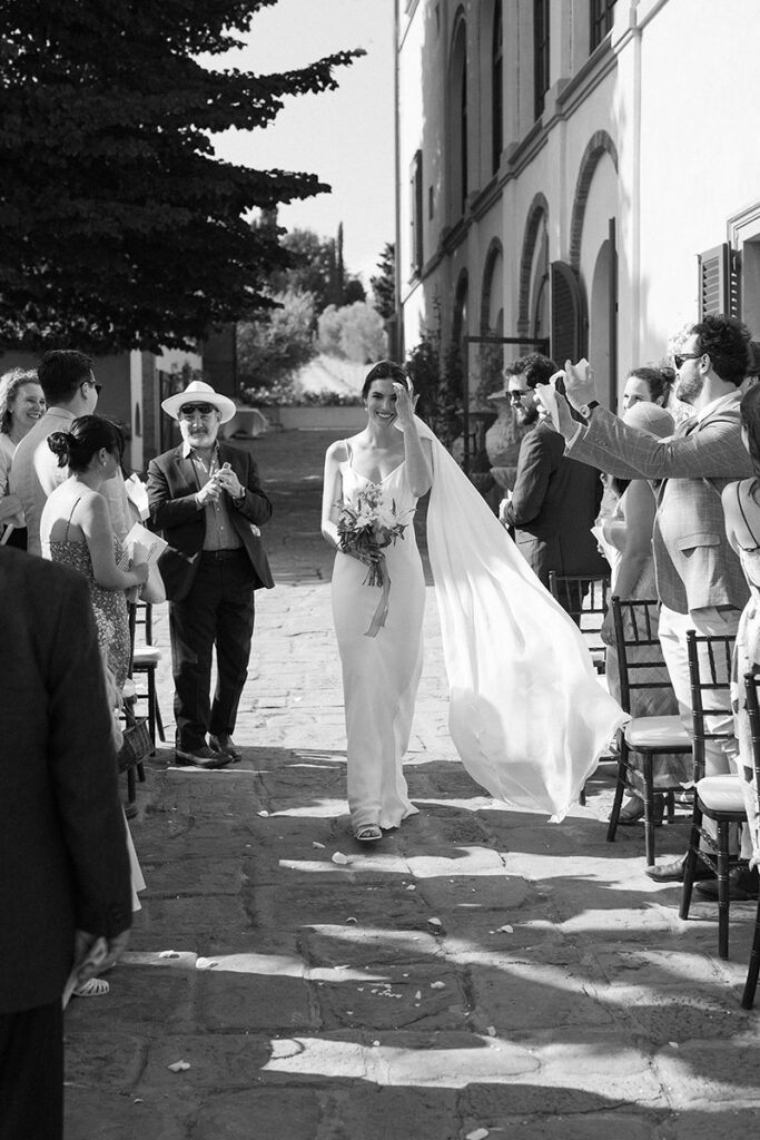 wedding at dievole wine resort