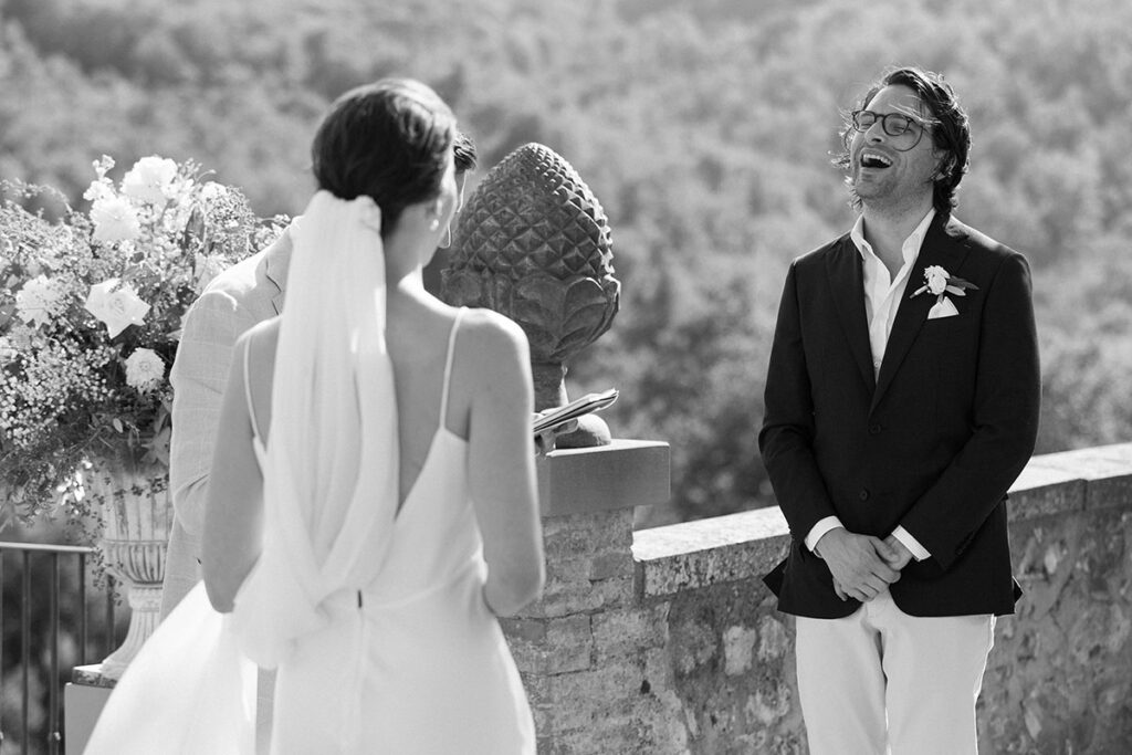 wedding at dievole wine resort