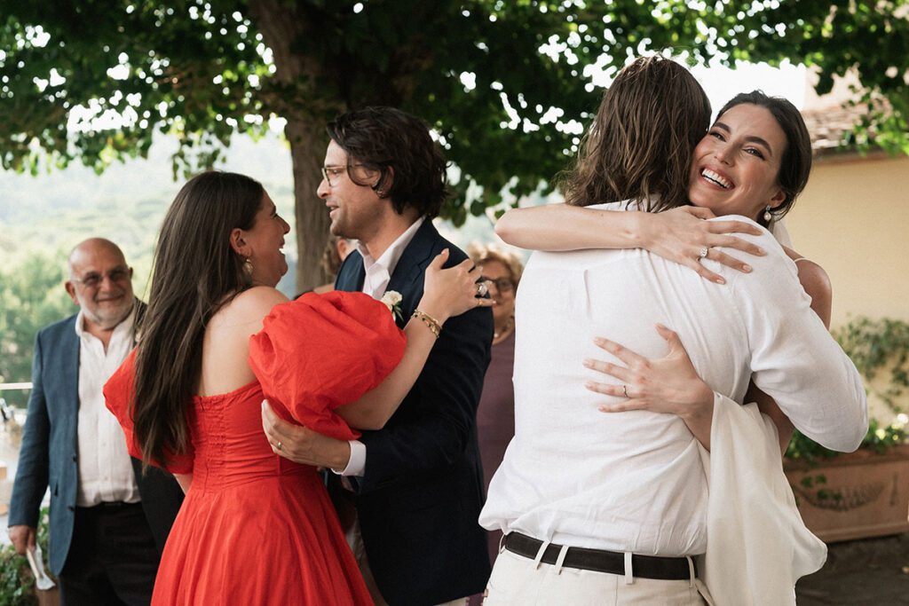 wedding at dievole wine resort