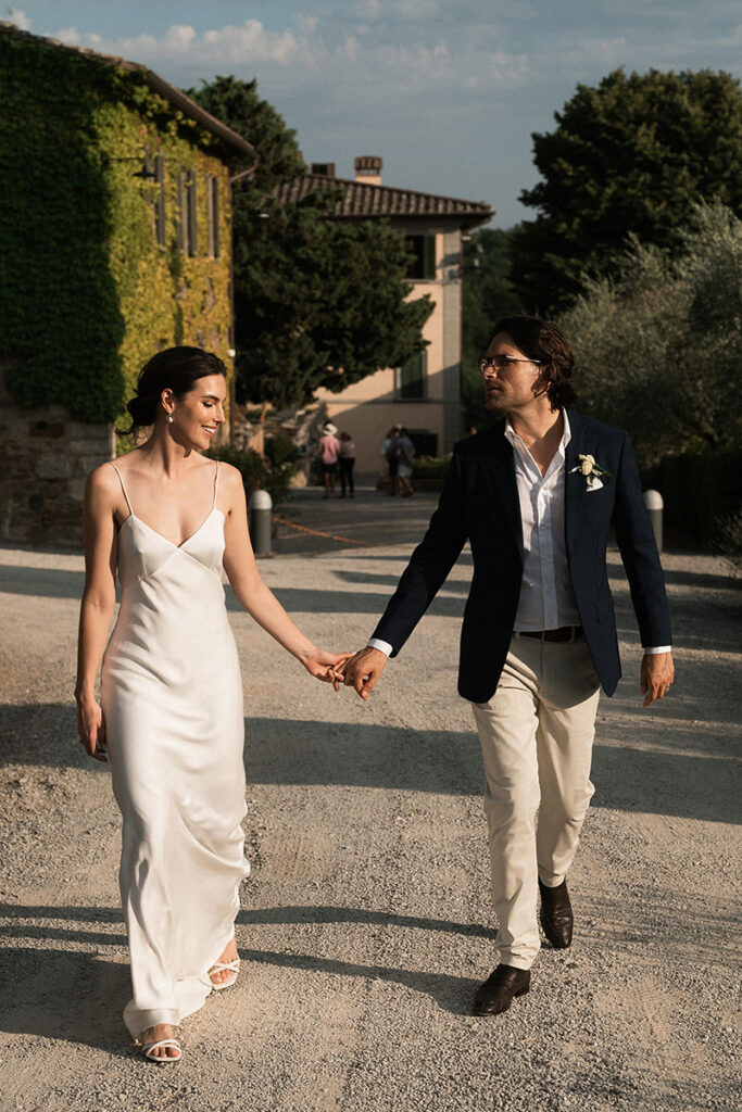 wedding at dievole wine resort