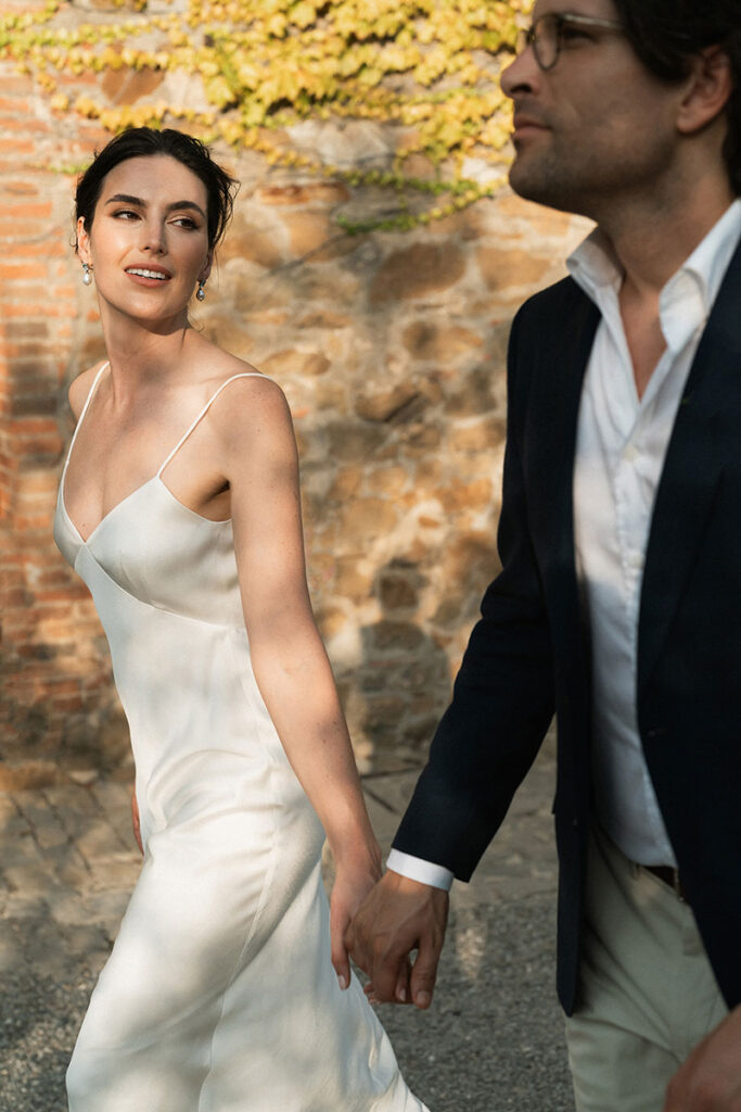 wedding at dievole wine resort