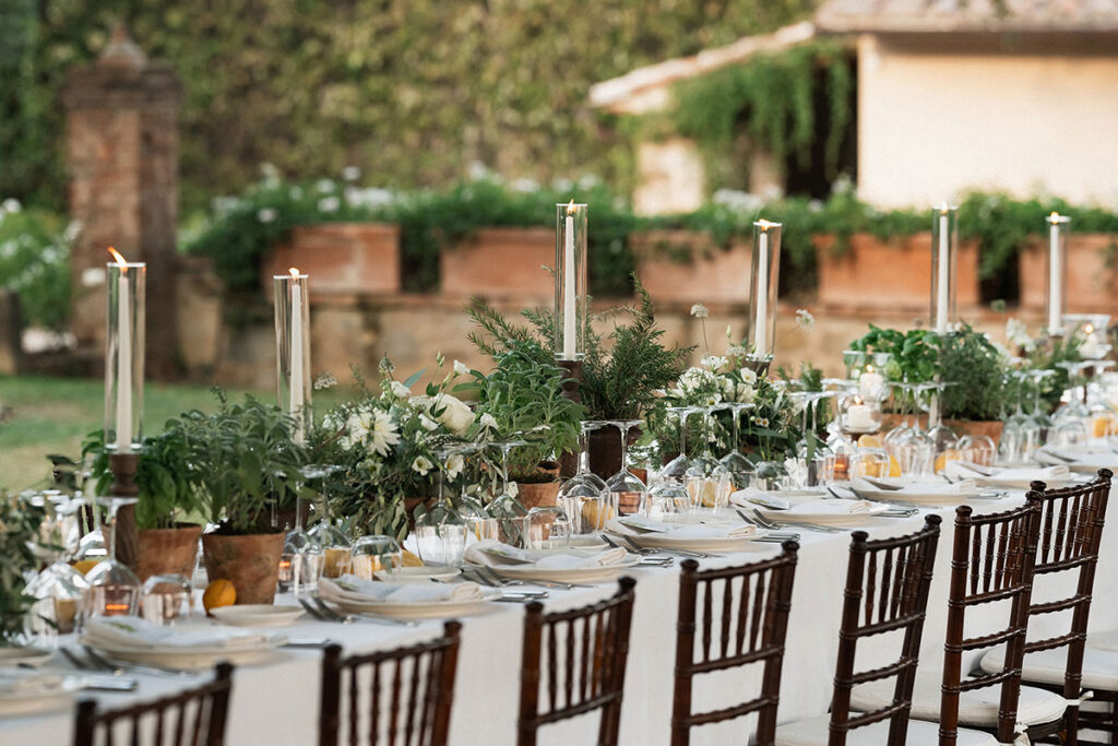 wedding at dievole wine resort