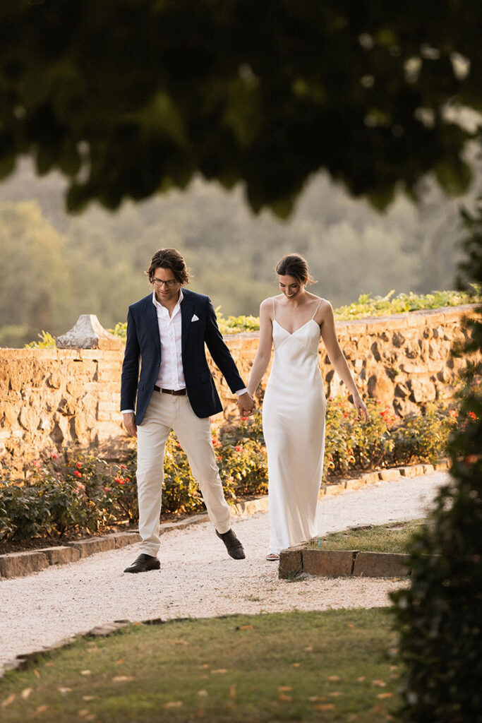wedding at dievole wine resort