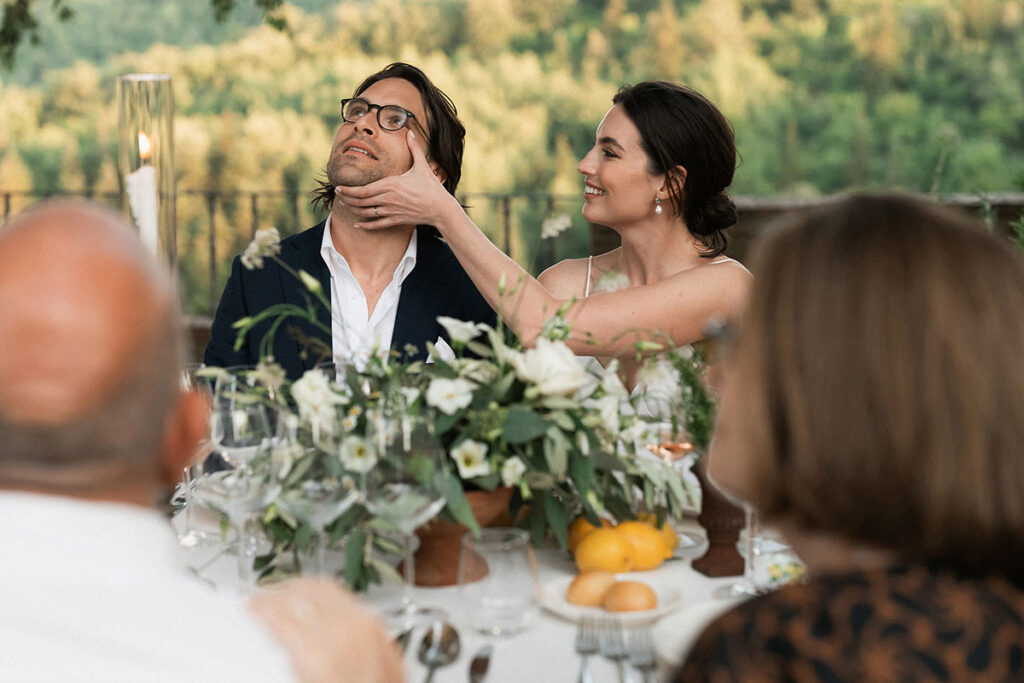 wedding at dievole wine resort