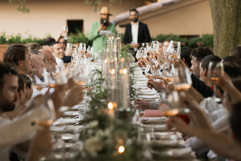wedding at dievole wine resort
