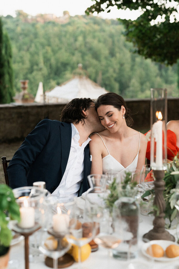 wedding at dievole wine resort