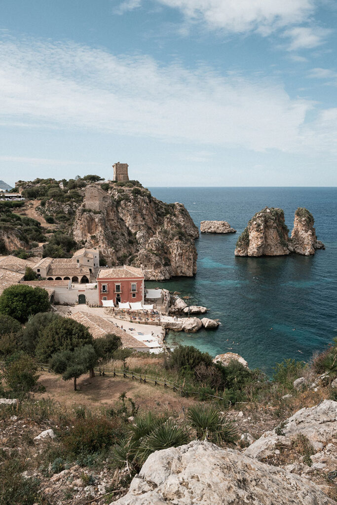 wedding at tonnara di scopello