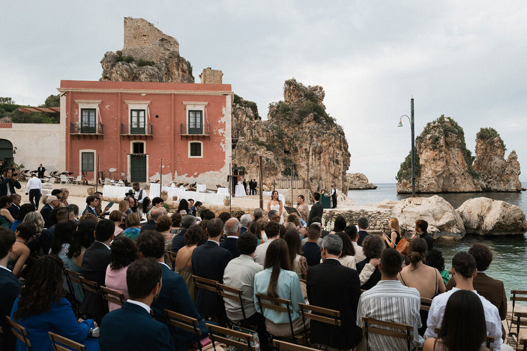 wedding at tonnara di scopello