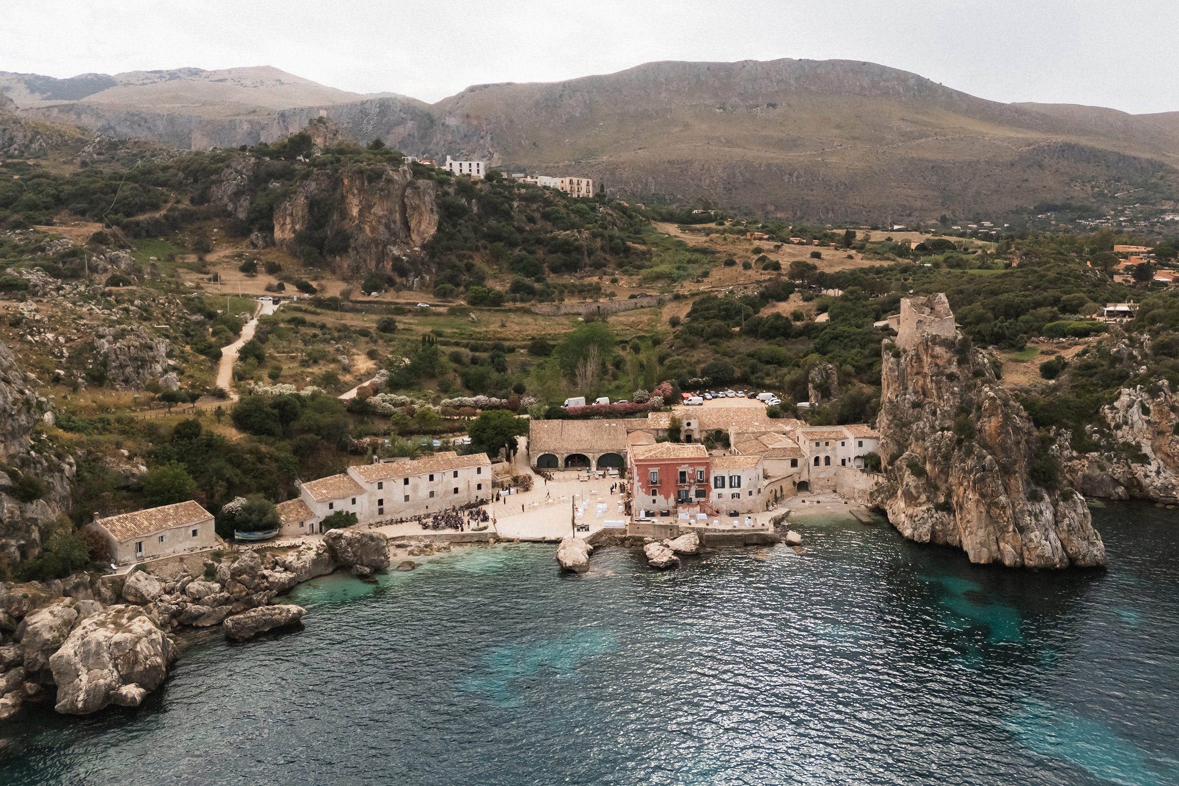 wedding at tonnara di scopello