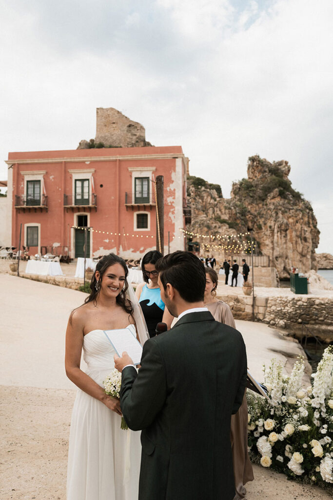 wedding at tonnara di scopello