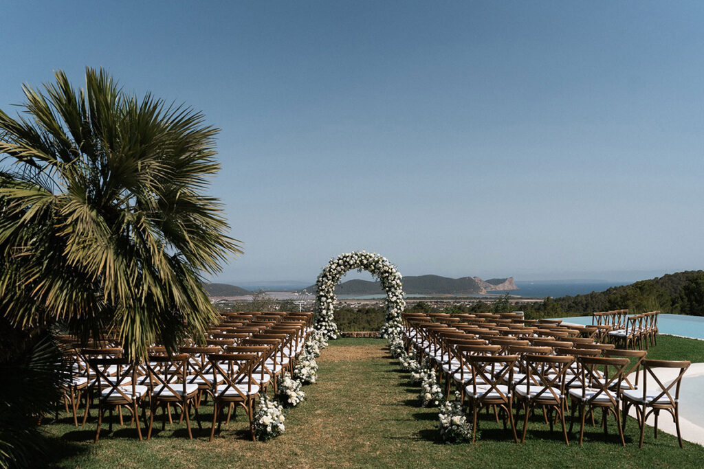 wedding at villa blue star ibiza