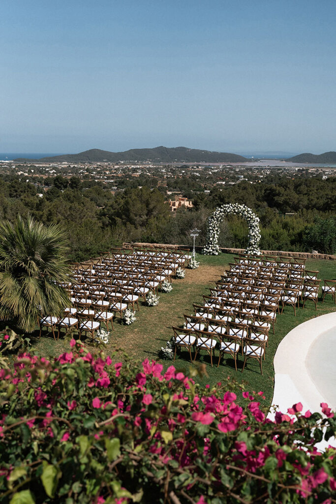 wedding at villa blue star ibiza