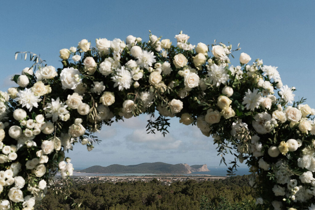 wedding at villa blue star ibiza