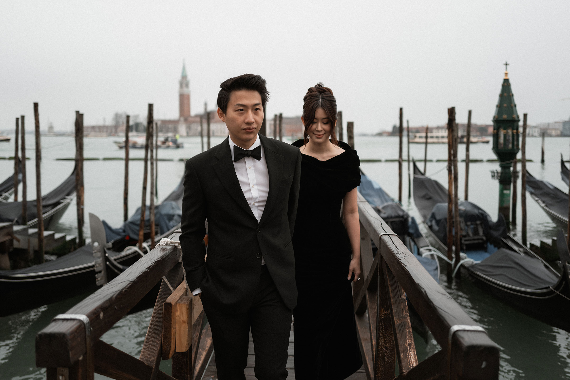 venezia sotto la pioggia