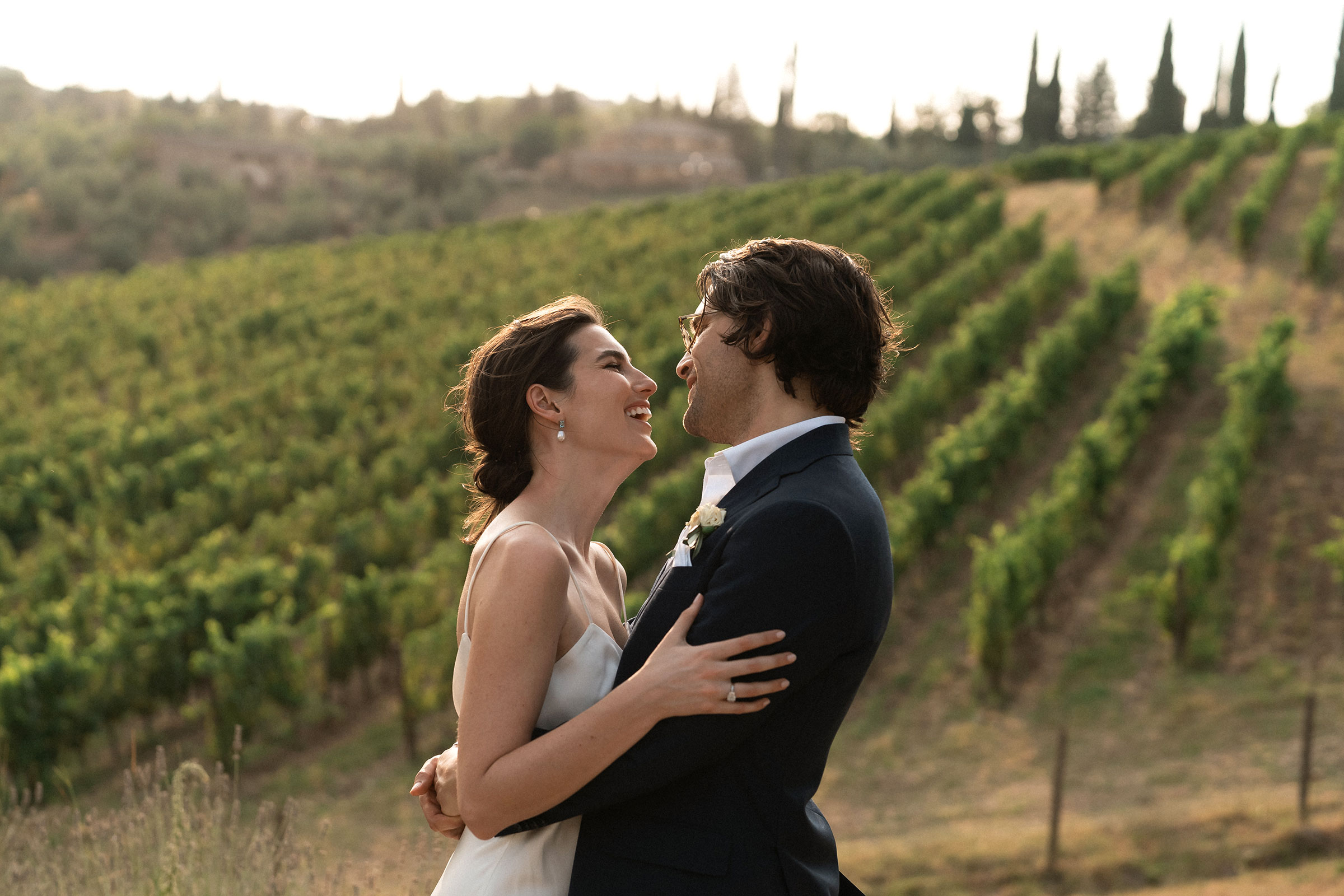 wedding at dievole wine resort