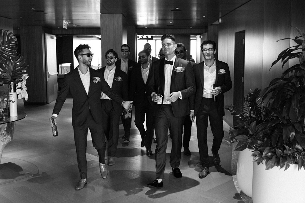 wedding on a yacht in california