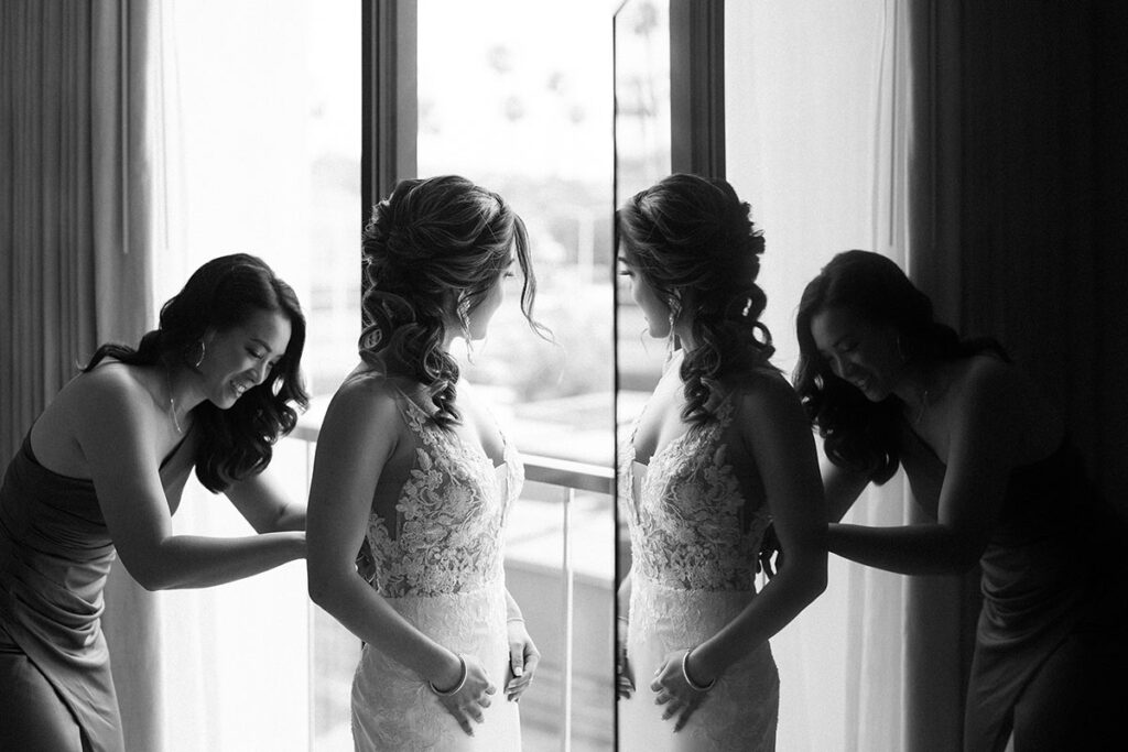 wedding on a yacht in california