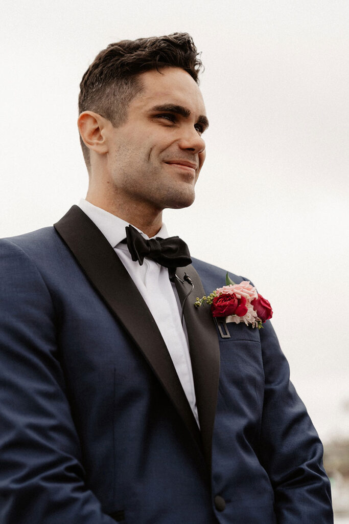 wedding on a yacht in california