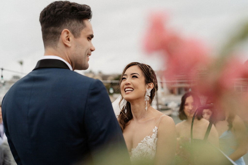 wedding on a yacht in california