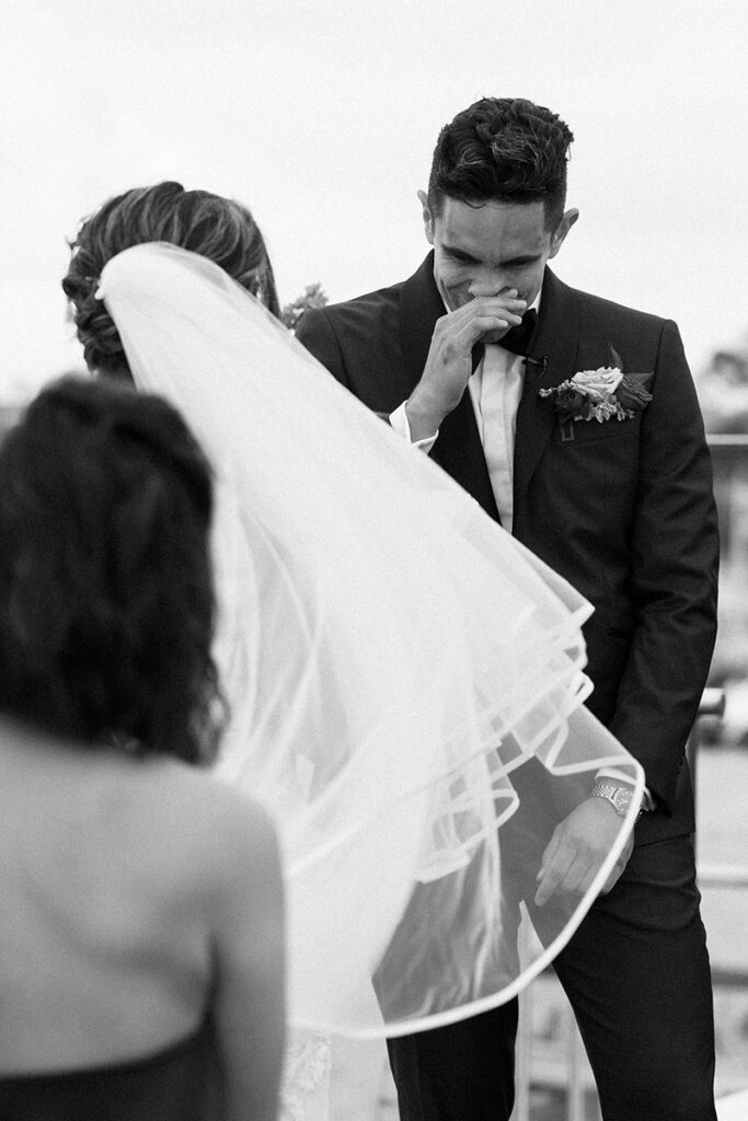 wedding on a yacht in california