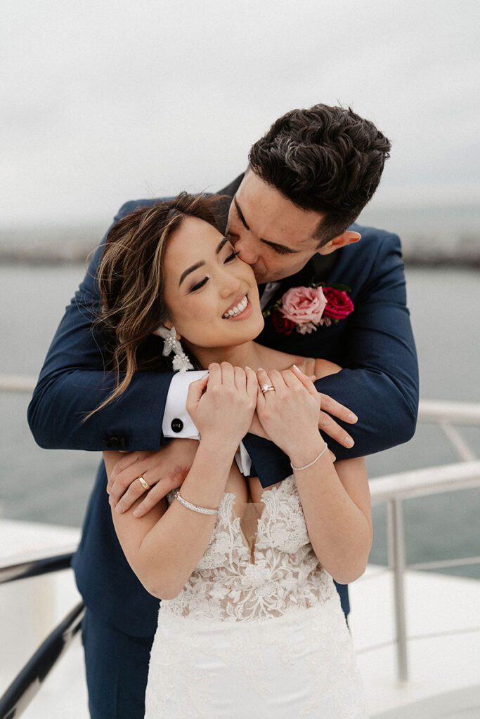 wedding on a yacht in california