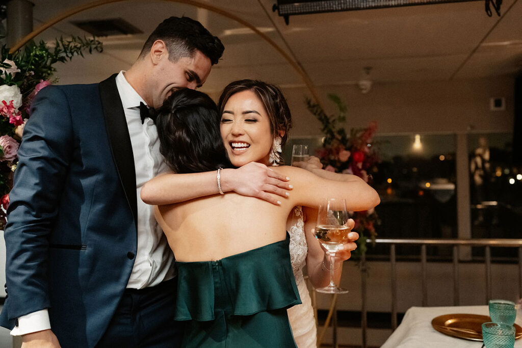 wedding on a yacht in california