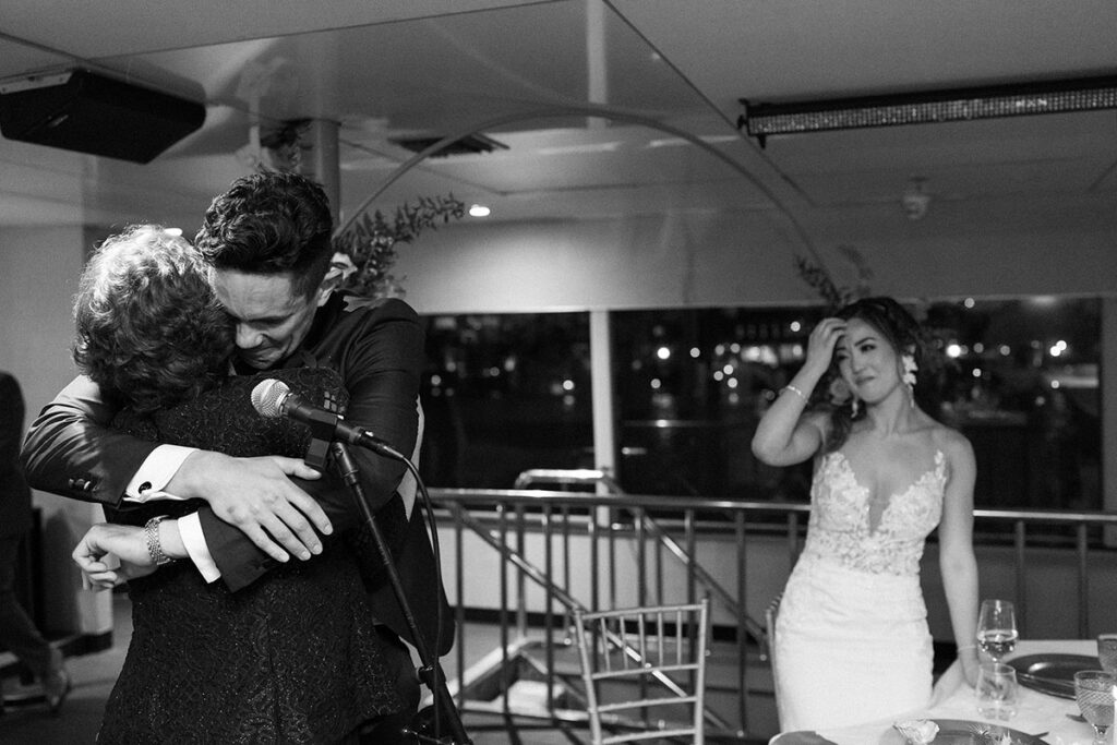 wedding on a yacht in california