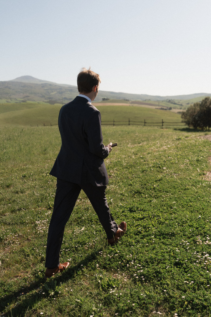 wedding at locanda in tuscany