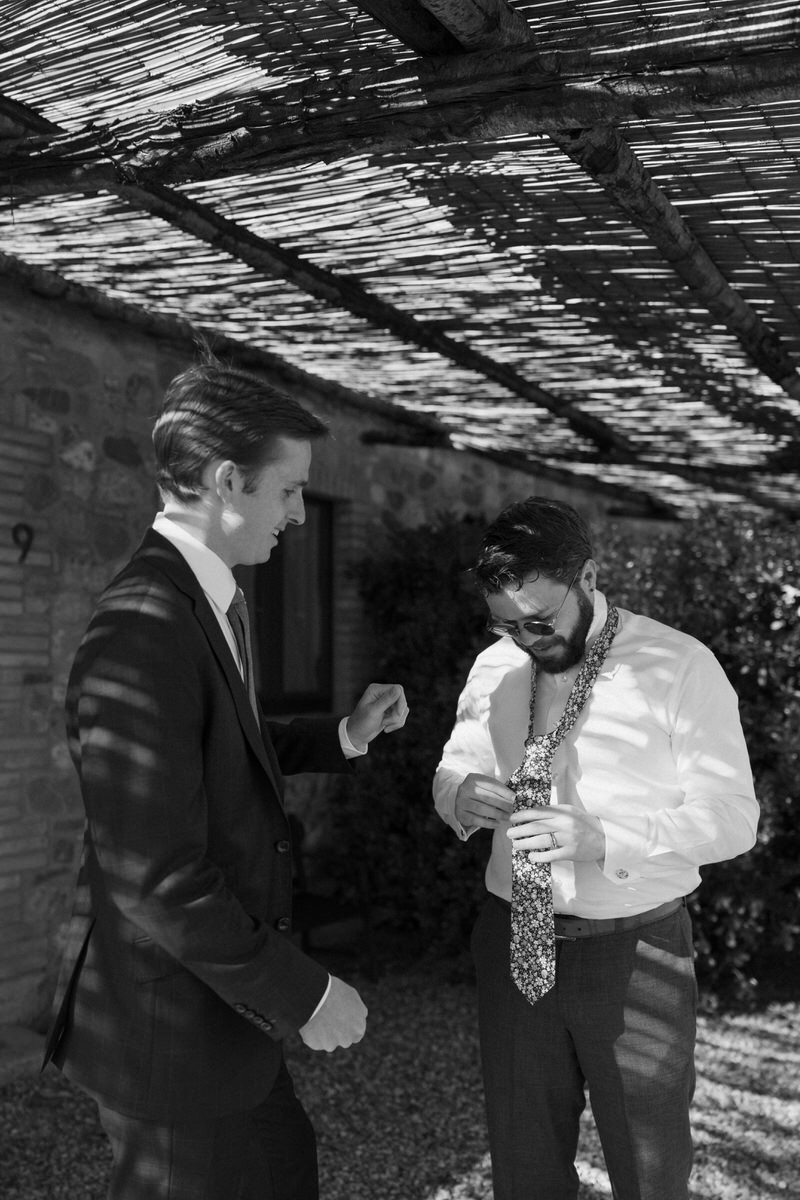 wedding at locanda in tuscany