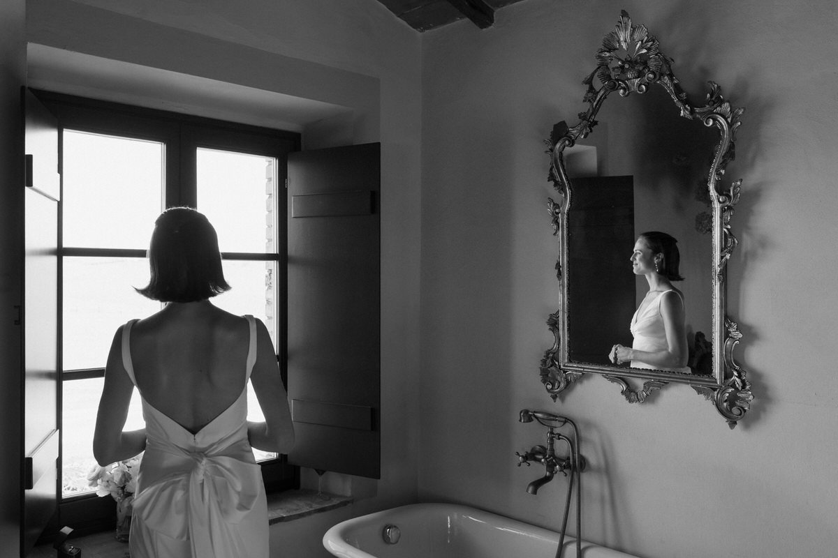 wedding at locanda in tuscany