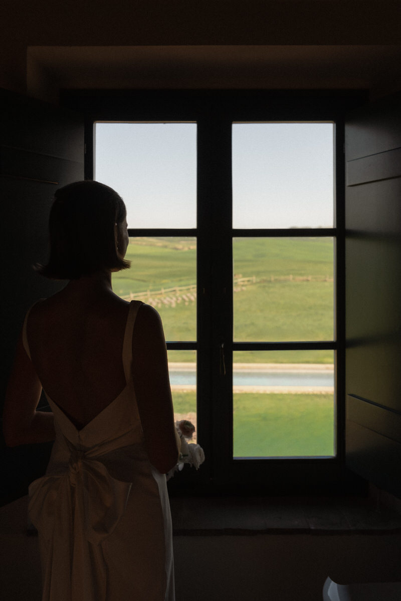 wedding at locanda in tuscany