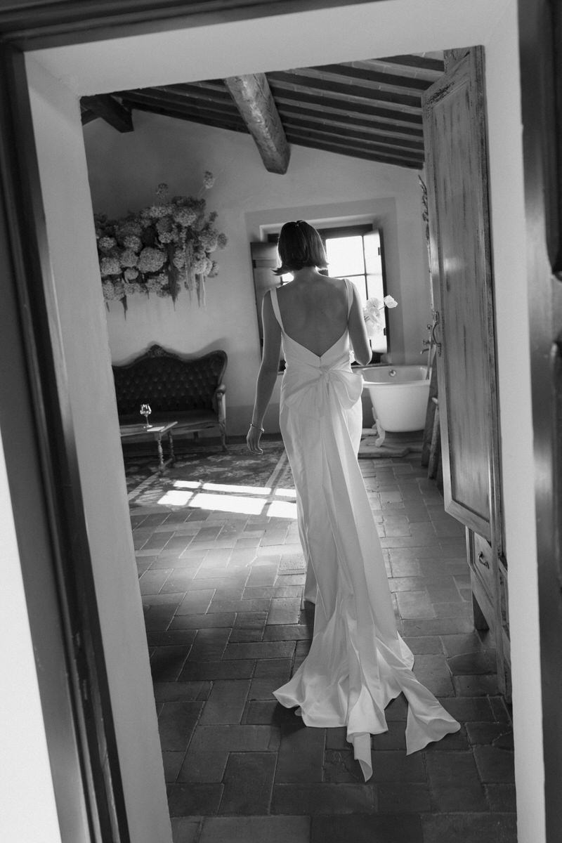 wedding at locanda in tuscany